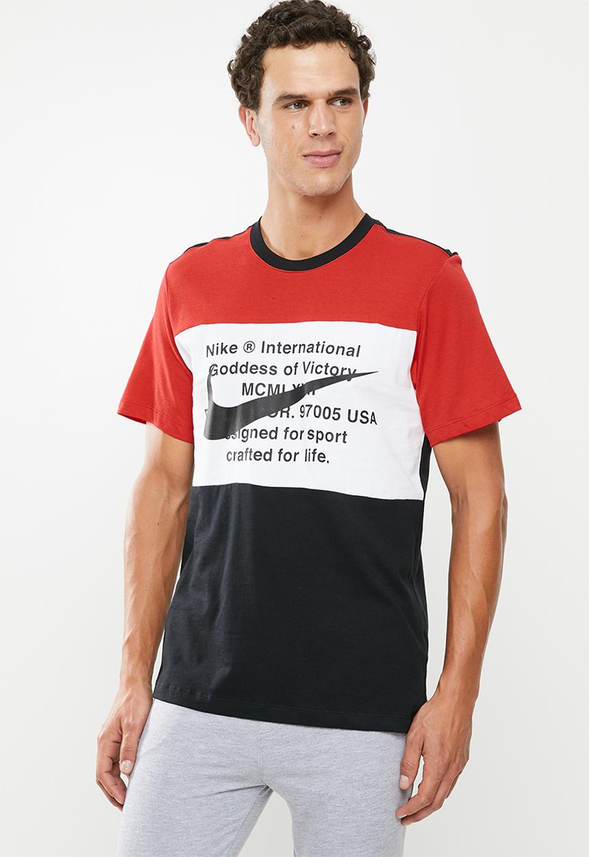 Nike - Nike sportswear swoosh short sleeve tee - multi