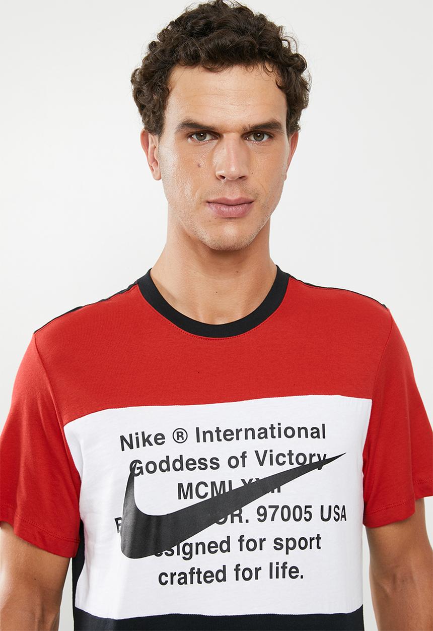 Nike - Nike sportswear swoosh short sleeve tee - multi