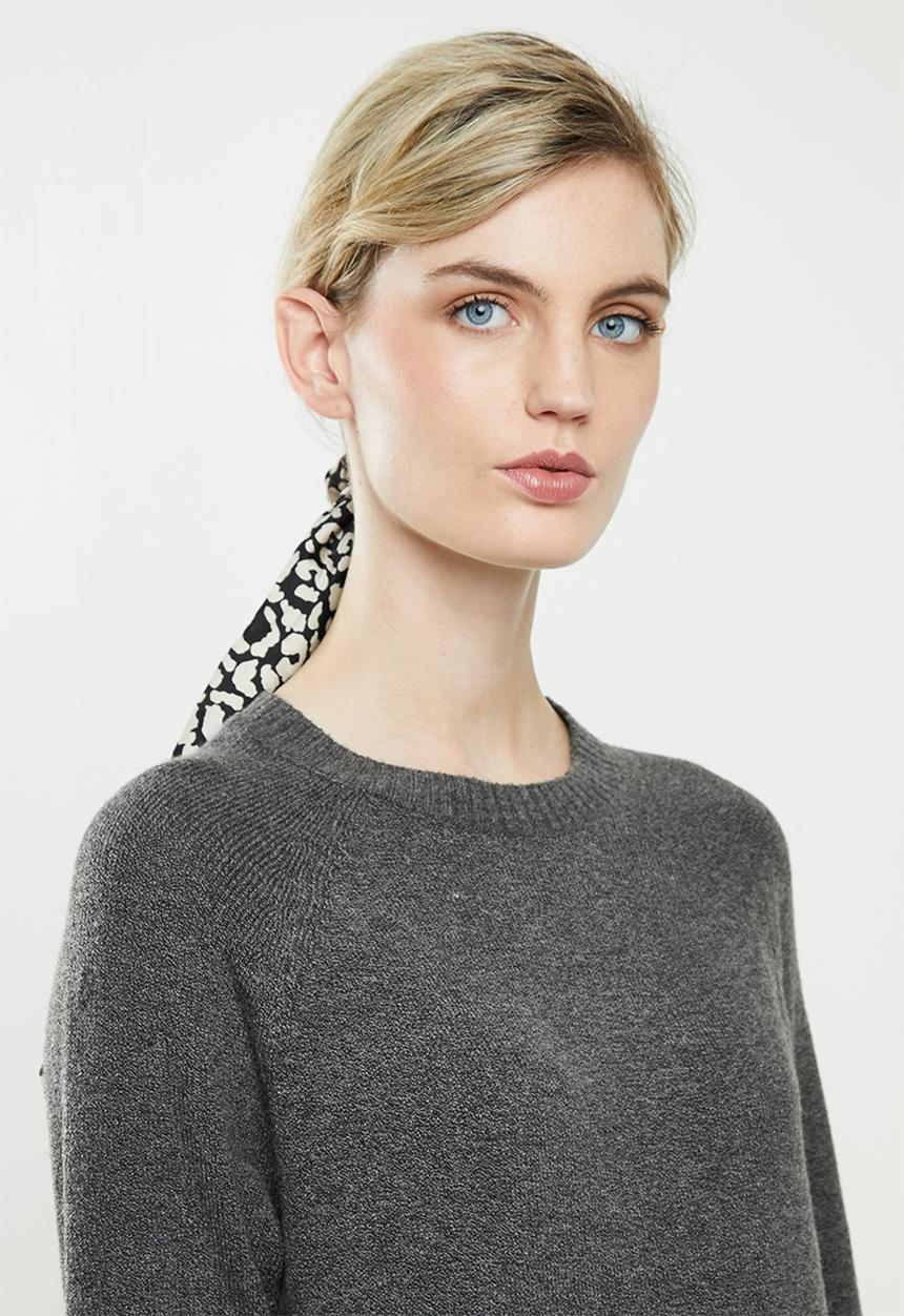 Jacqueline de Yong - Platinum pullover - dark grey
