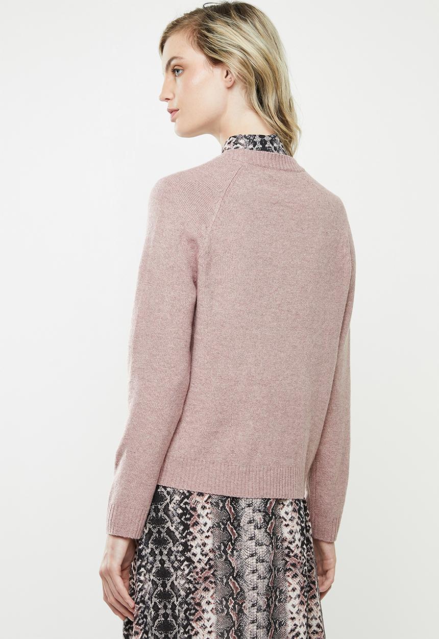 Jacqueline de Yong - Platinum pullover - woodrose