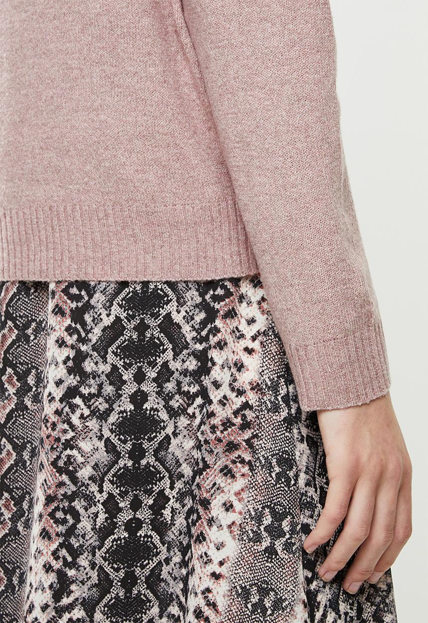 Jacqueline de Yong - Platinum pullover - woodrose