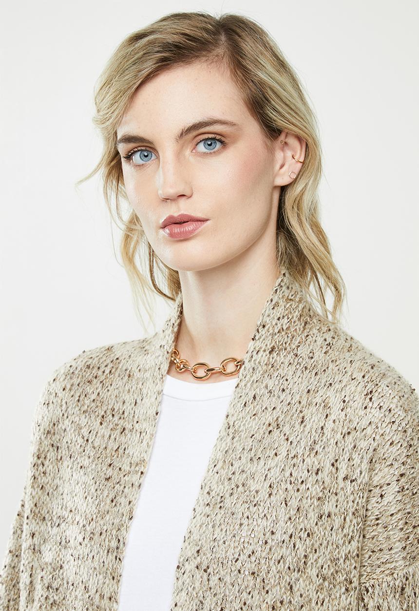 Jacqueline de Yong - Casey cardi - oatmeal