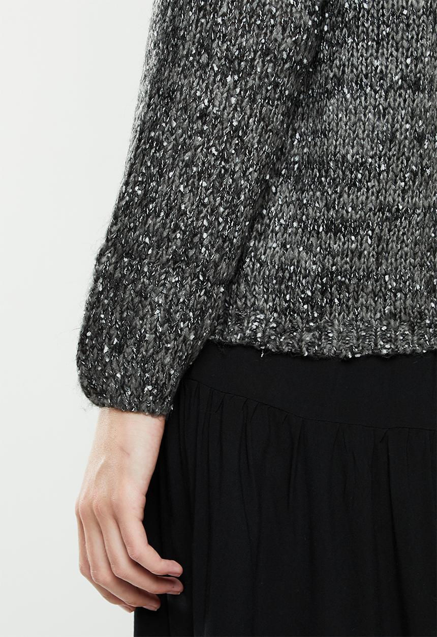 Jacqueline de Yong - Casey cardi - dark grey