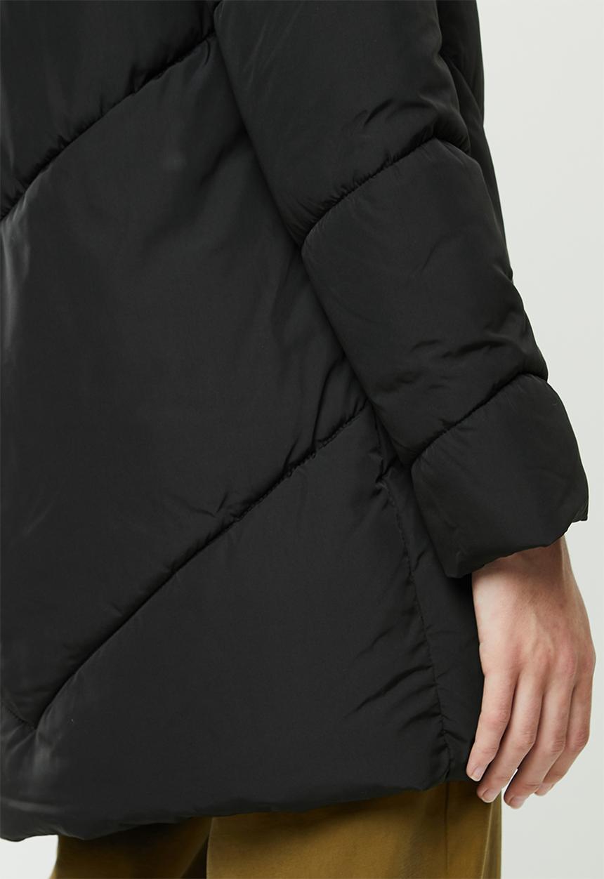 Jacqueline de Yong - Lidya padded hood jacket - black