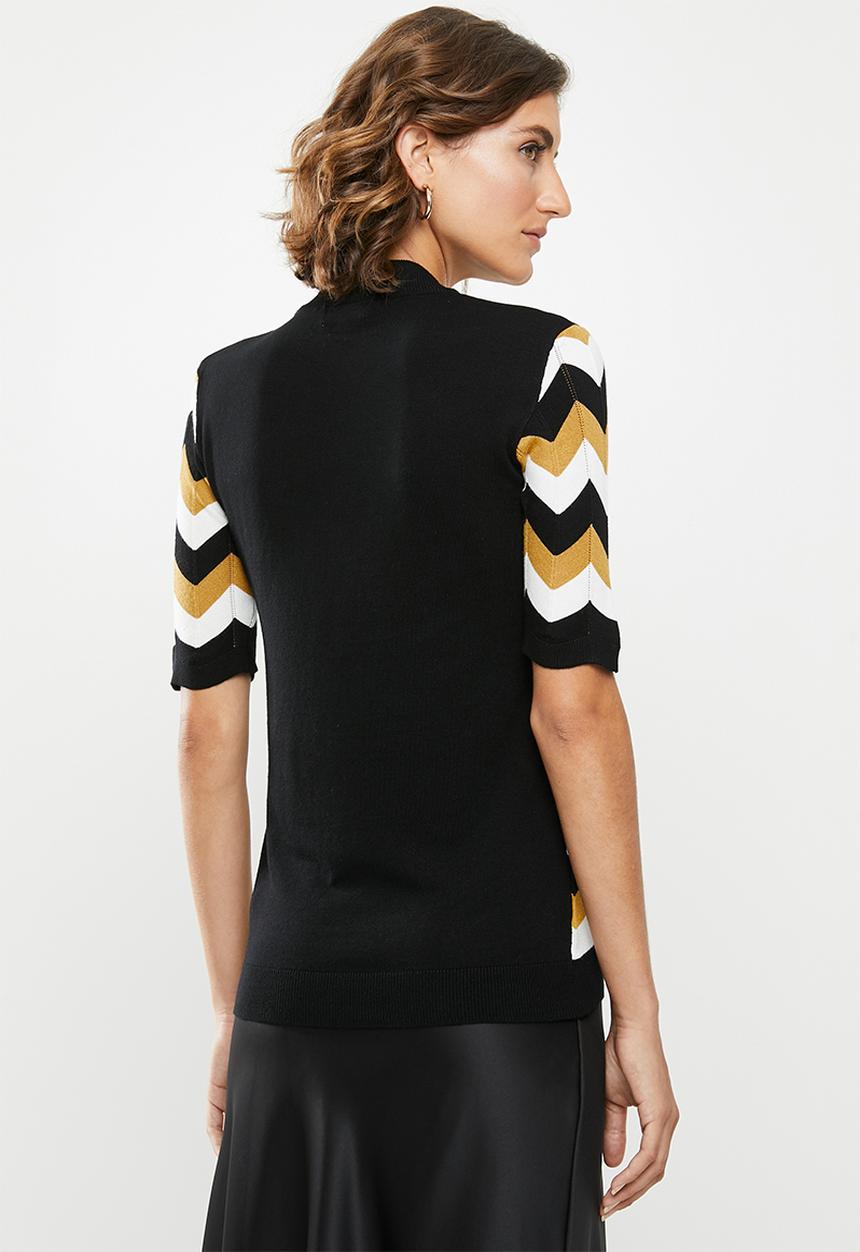 Jacqueline de Yong - Groningen short sleeve jersey - multi 