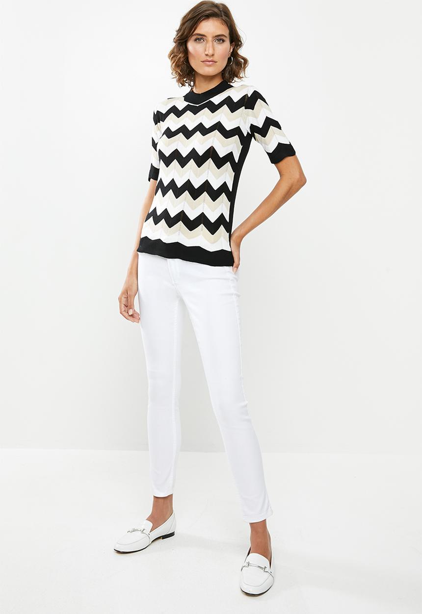 Jacqueline de Yong - Groningen short sleeve jersey - multi 