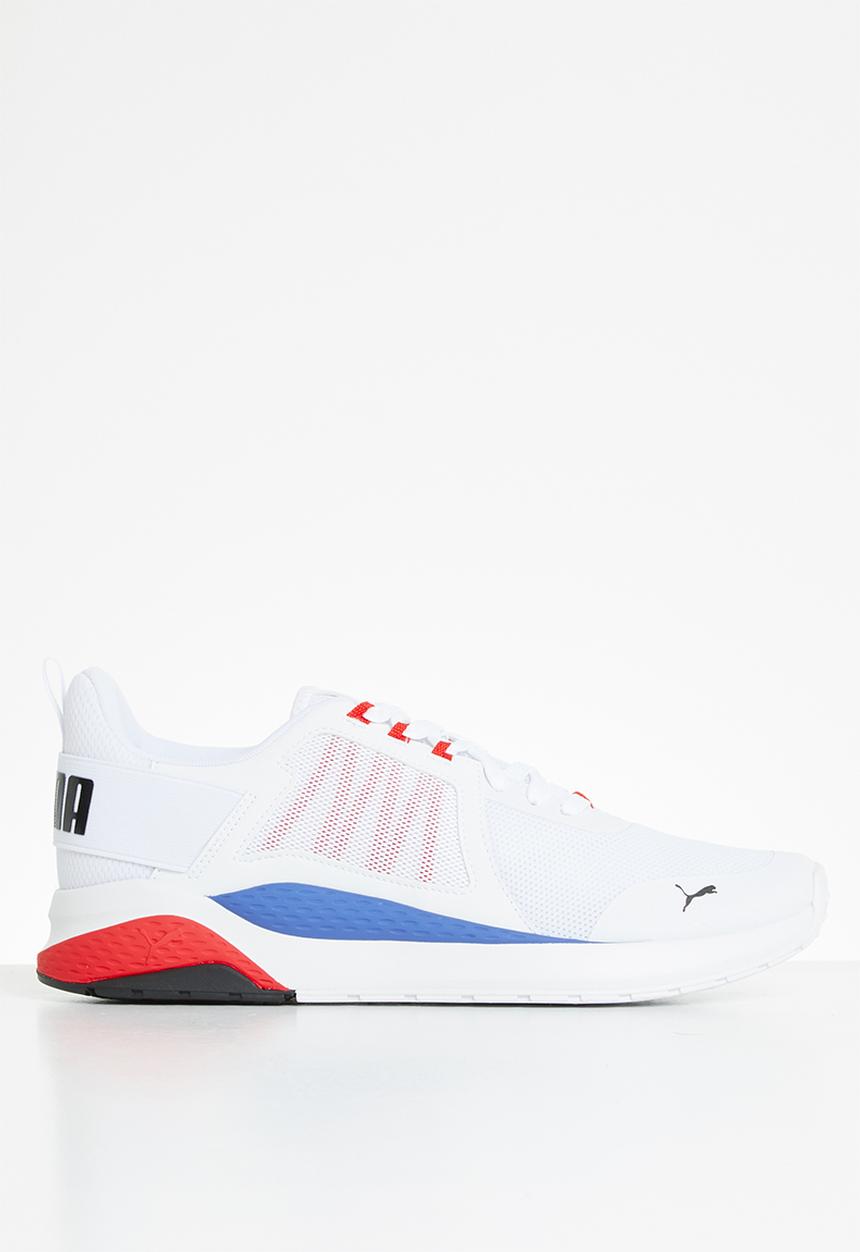 PUMA - Anzarun - puma white-puma black-high risk red