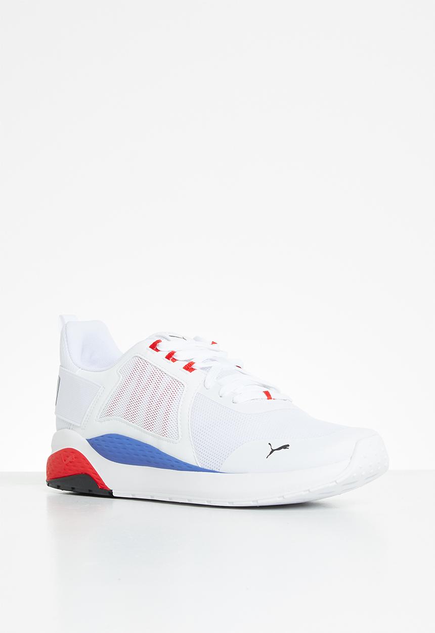 PUMA - Anzarun - puma white-puma black-high risk red