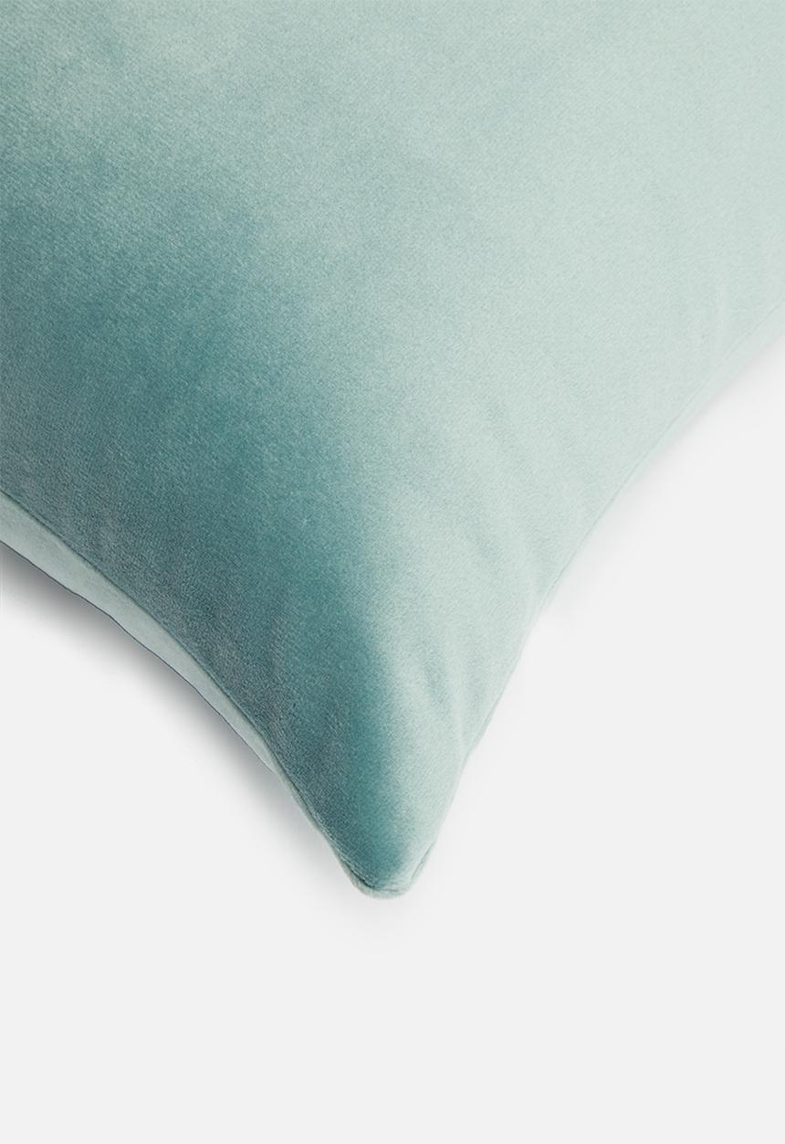 Sixth Floor - Button cushion - blue