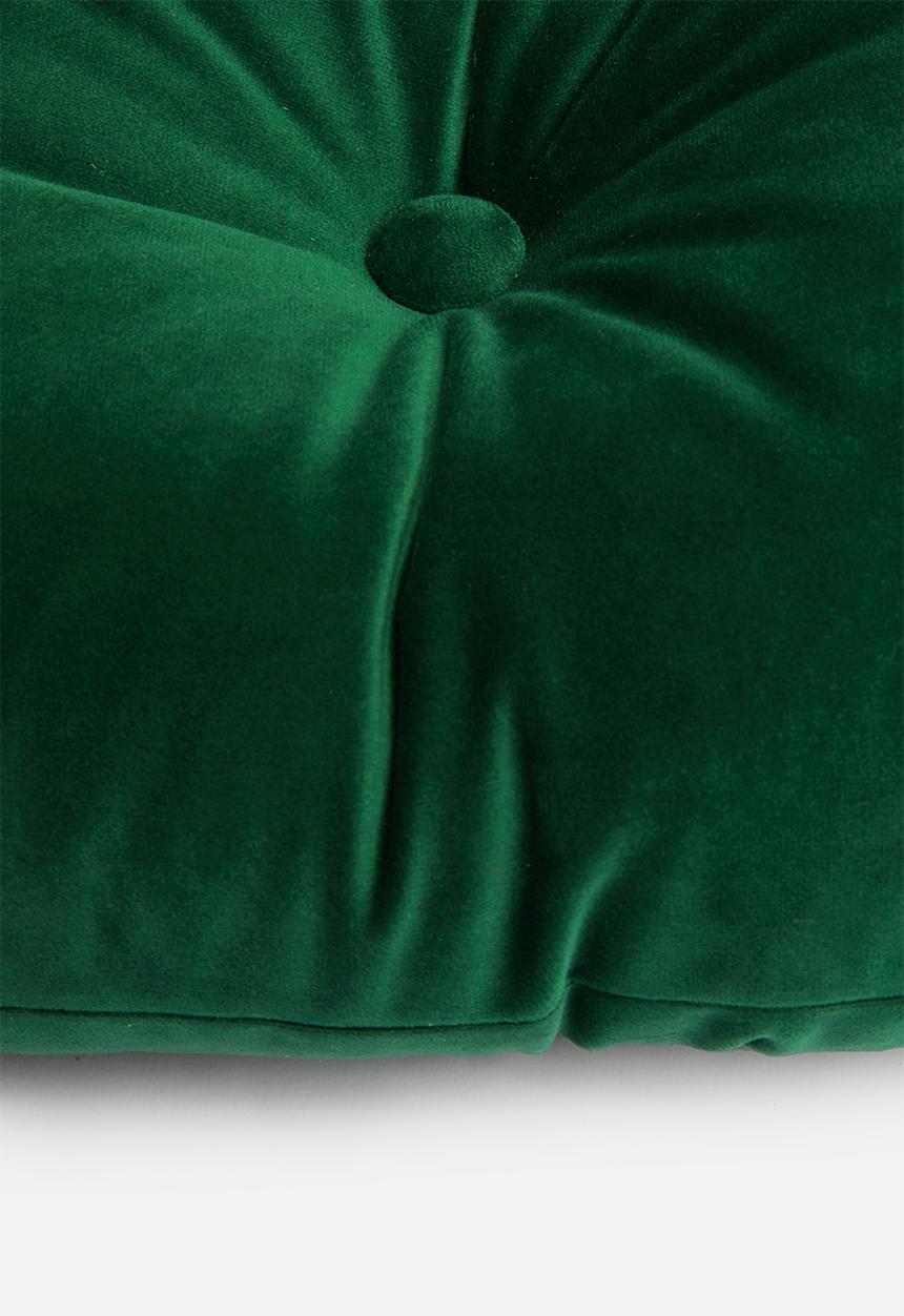 Sixth Floor - Button cushion - green