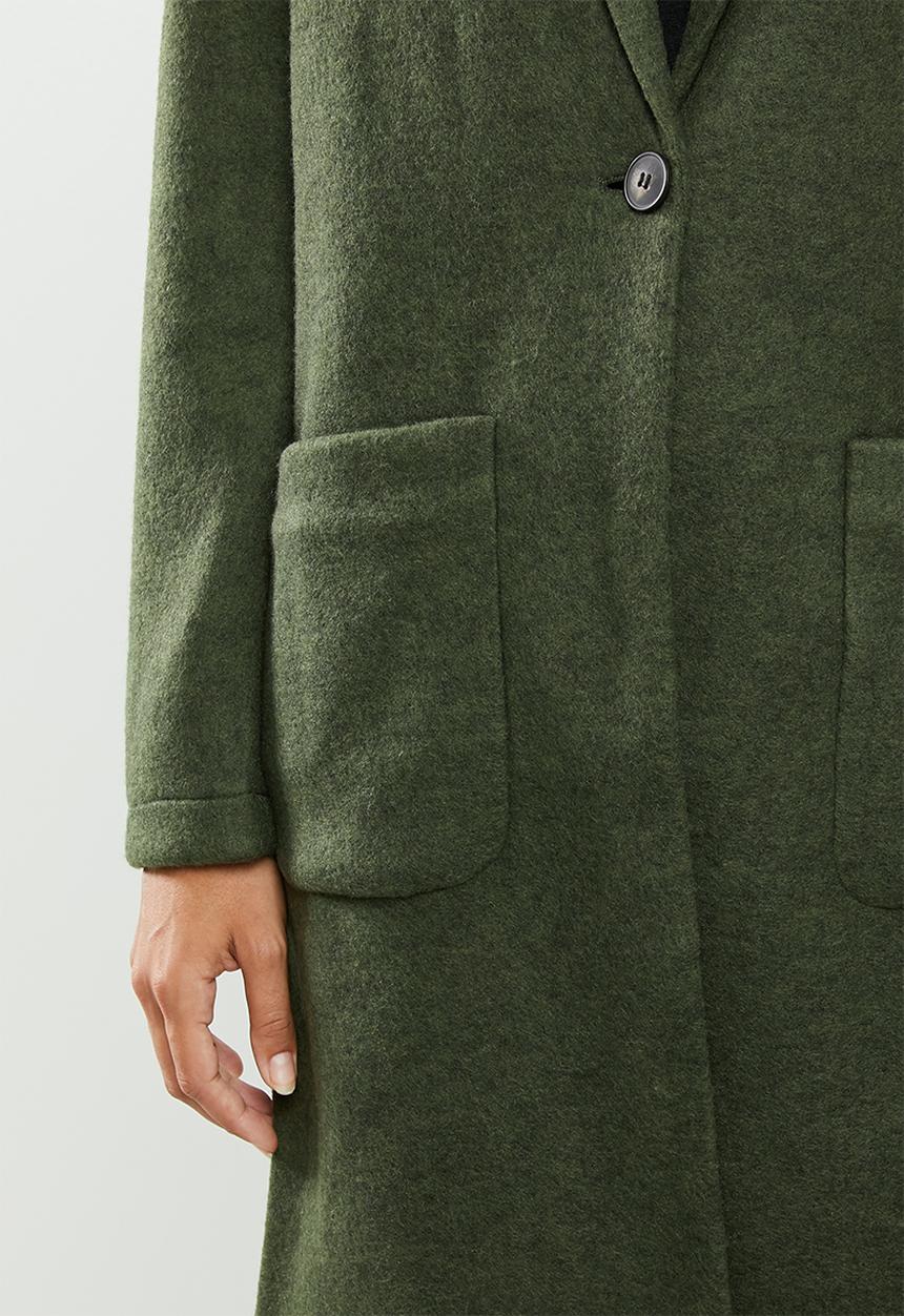 Jacqueline de Yong - Lela knit jacket - green