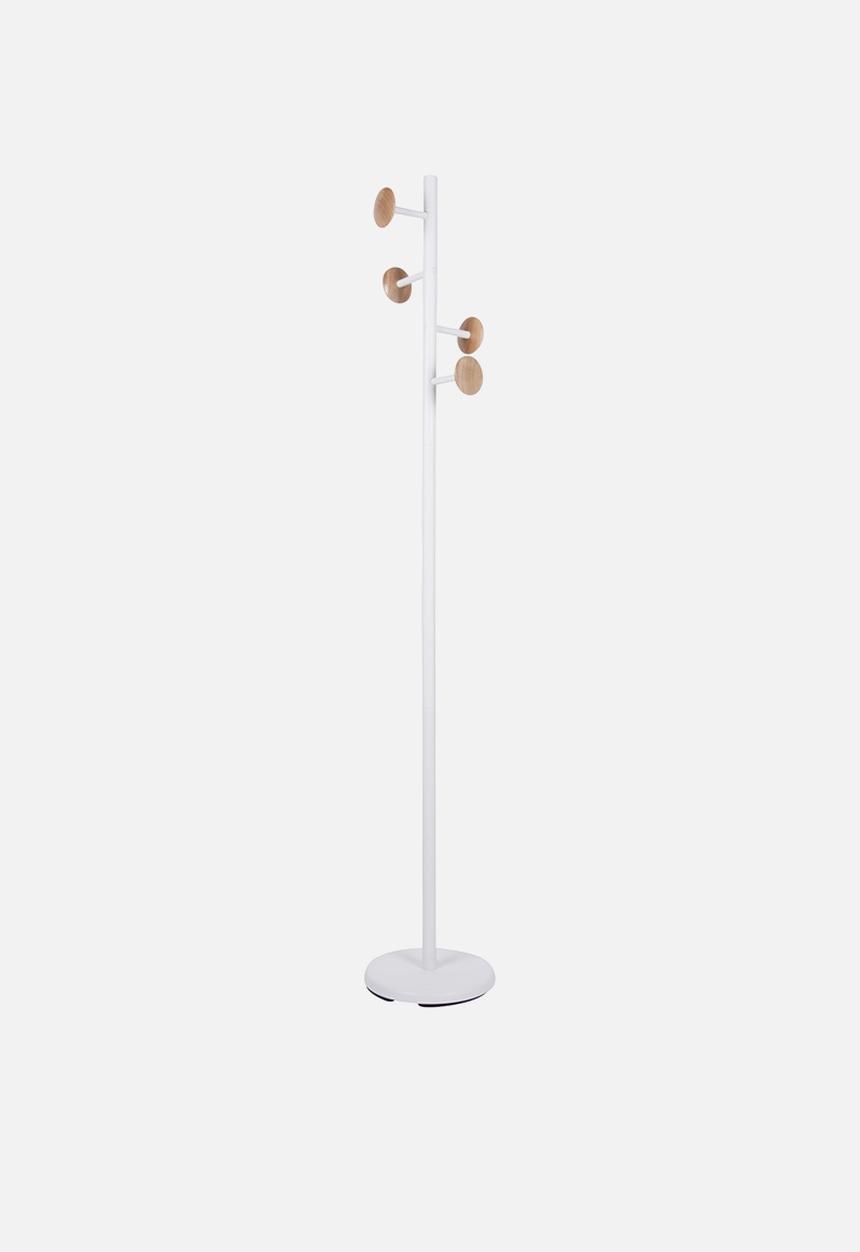 Present Time - Discs coat rack - white