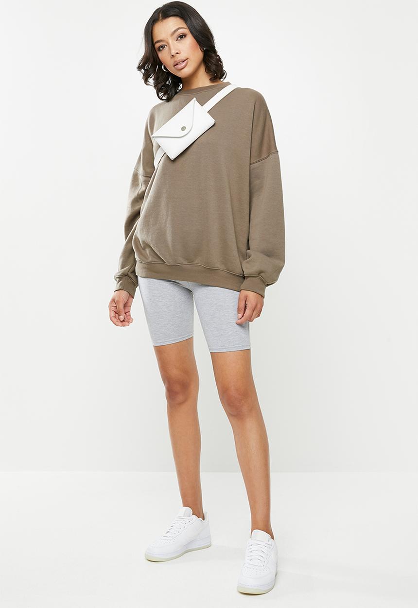 Missguided - Washed sweatshirt - brown
