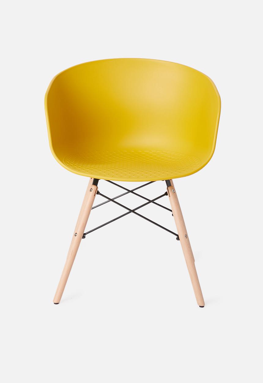 Sixth Floor - Bea chair - mustard