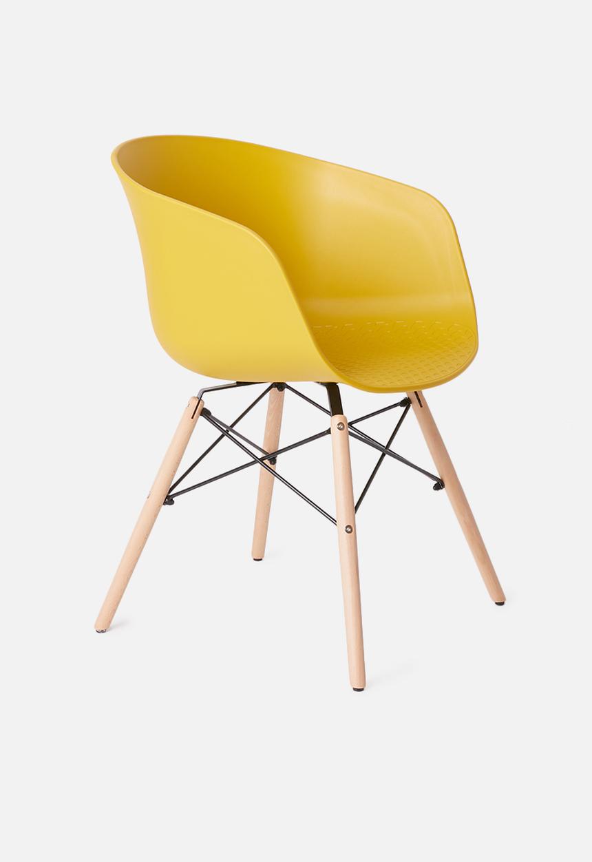 Sixth Floor - Bea chair - mustard