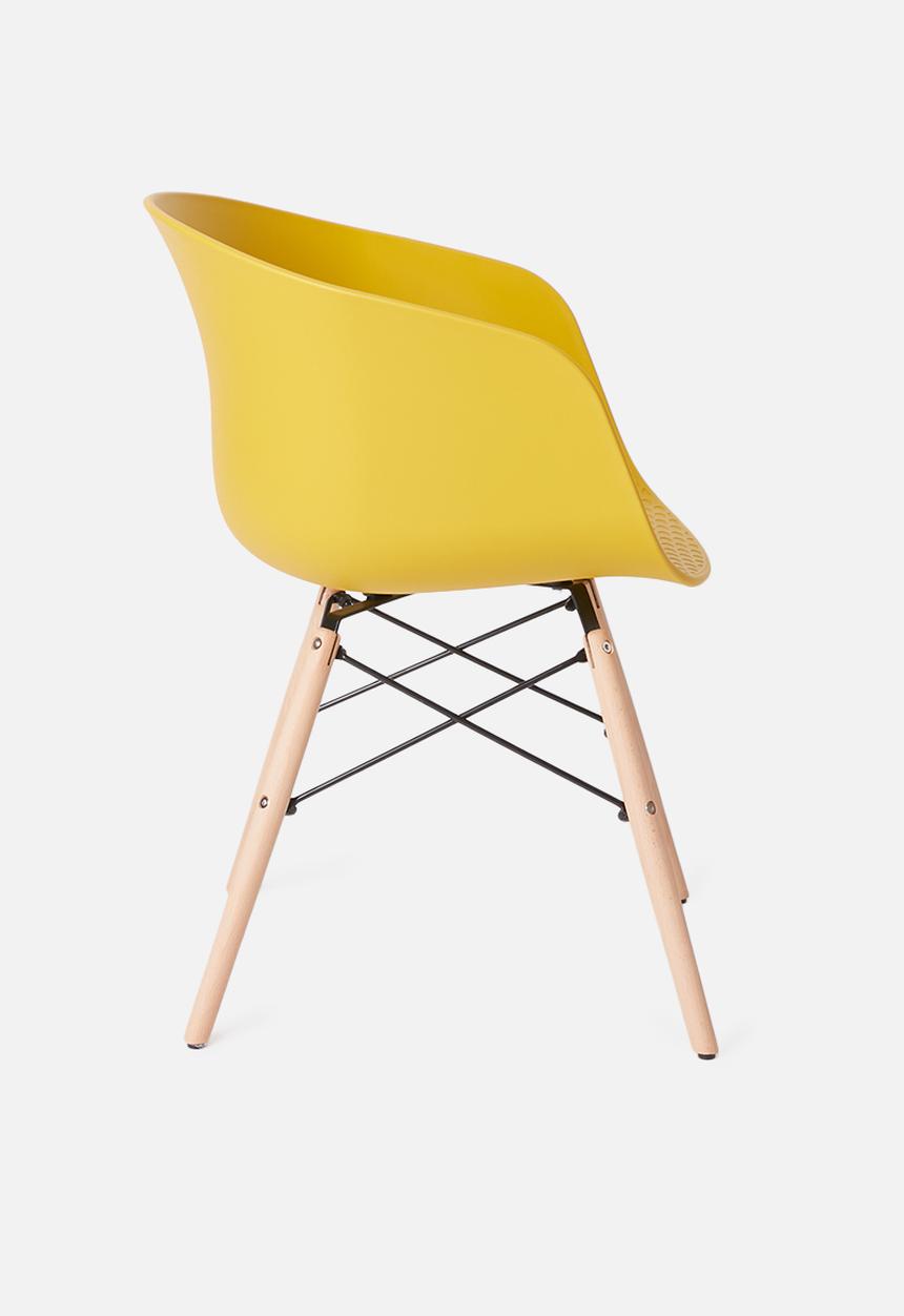 Sixth Floor - Bea chair - mustard