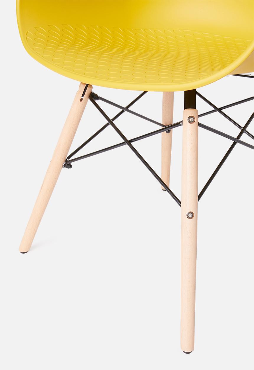 Sixth Floor - Bea chair - mustard