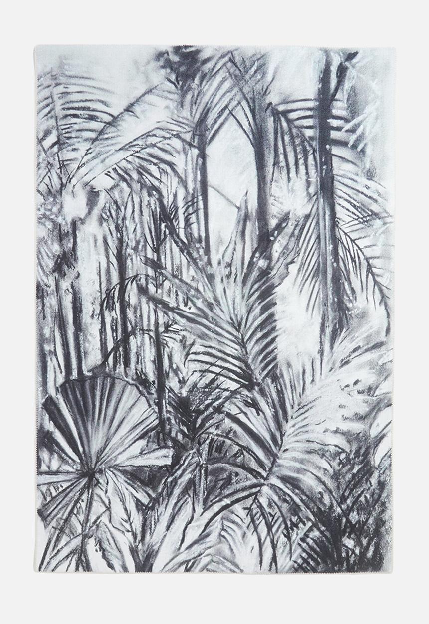 Hertex Haus - SK tropical rug - charcoal