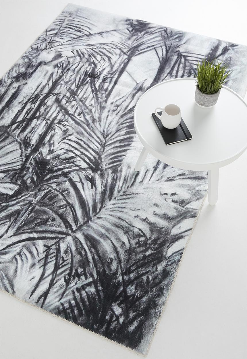 Hertex Haus - SK tropical rug - charcoal