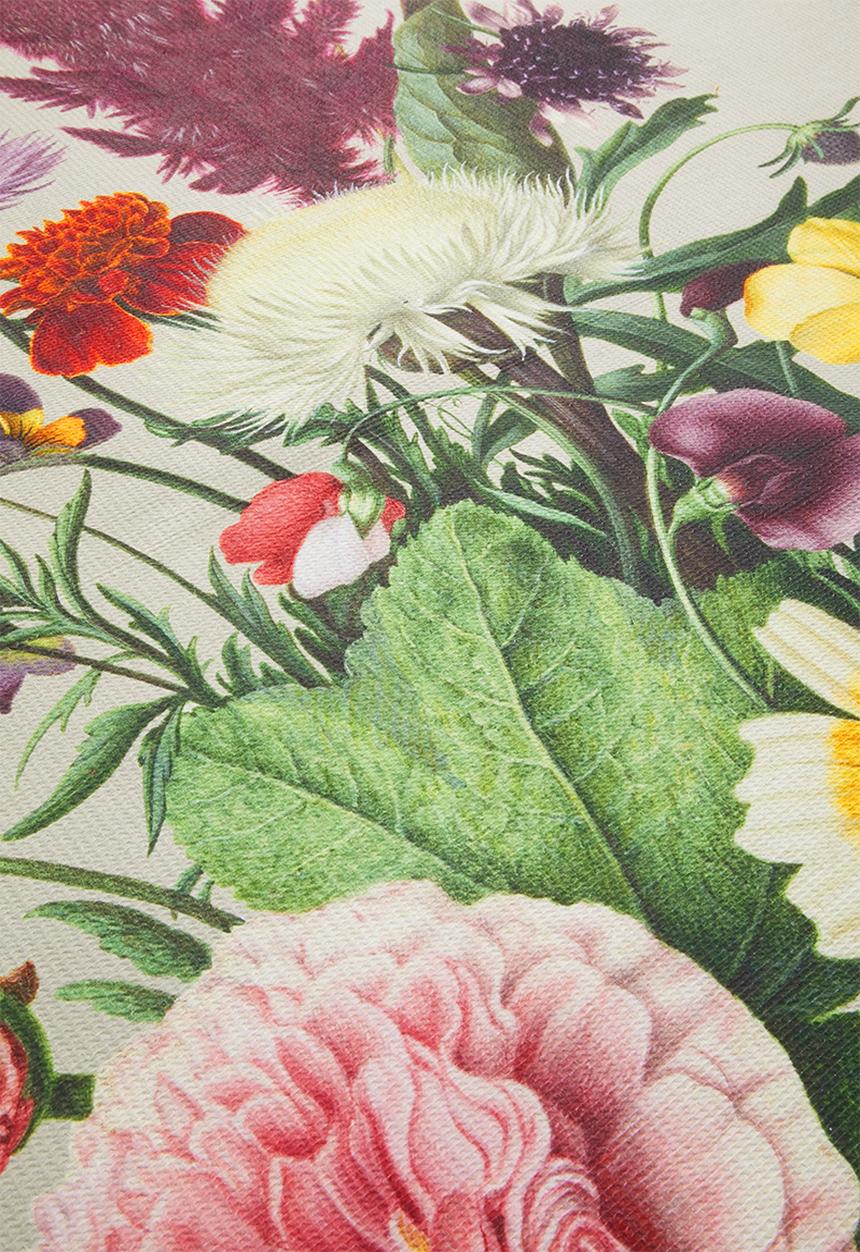Hertex Haus - Blooming spring round rug - multi