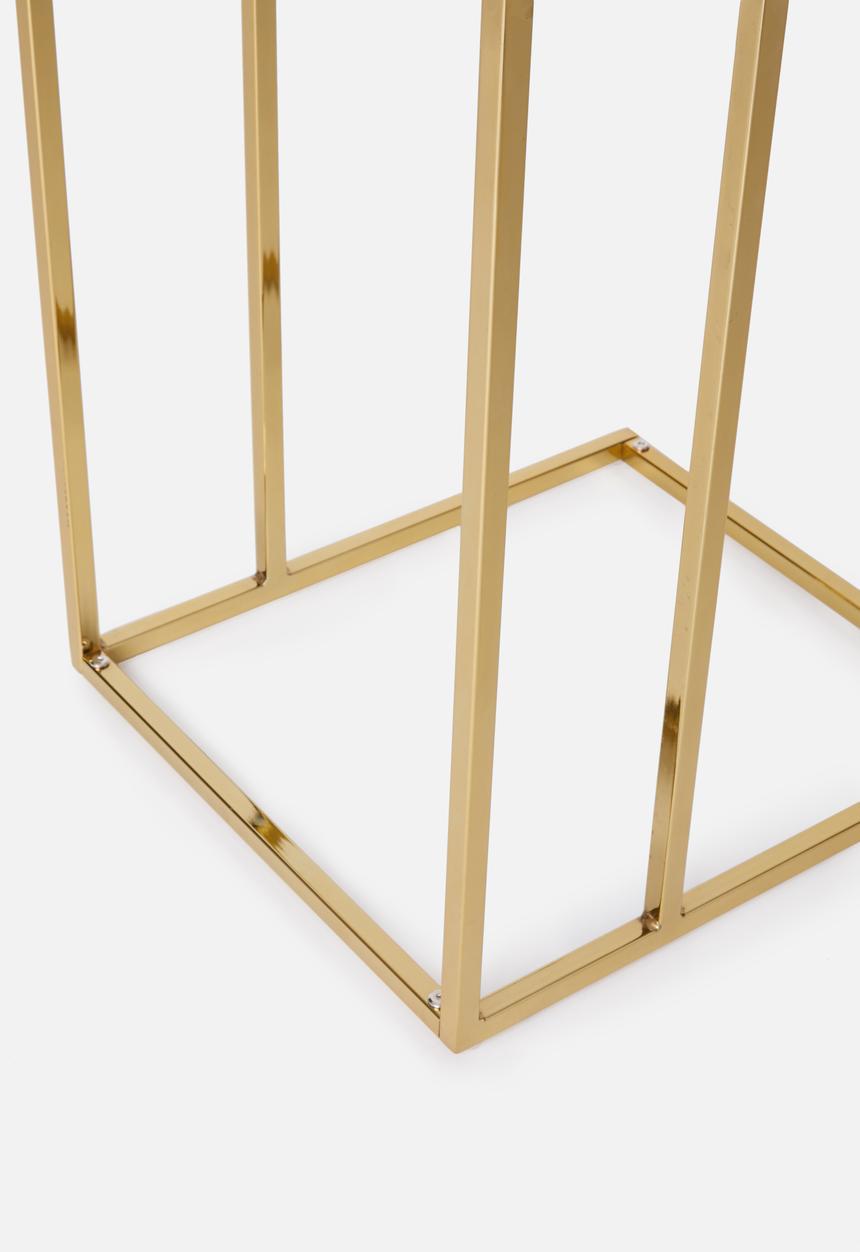 Sixth Floor - Cilla c side table - gold