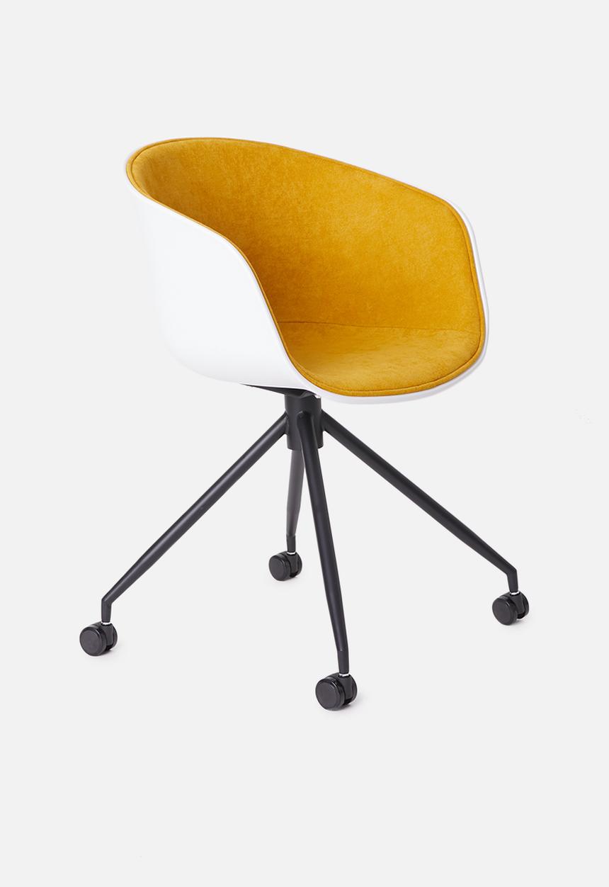 Sixth Floor - Bea soft office chair - yellow