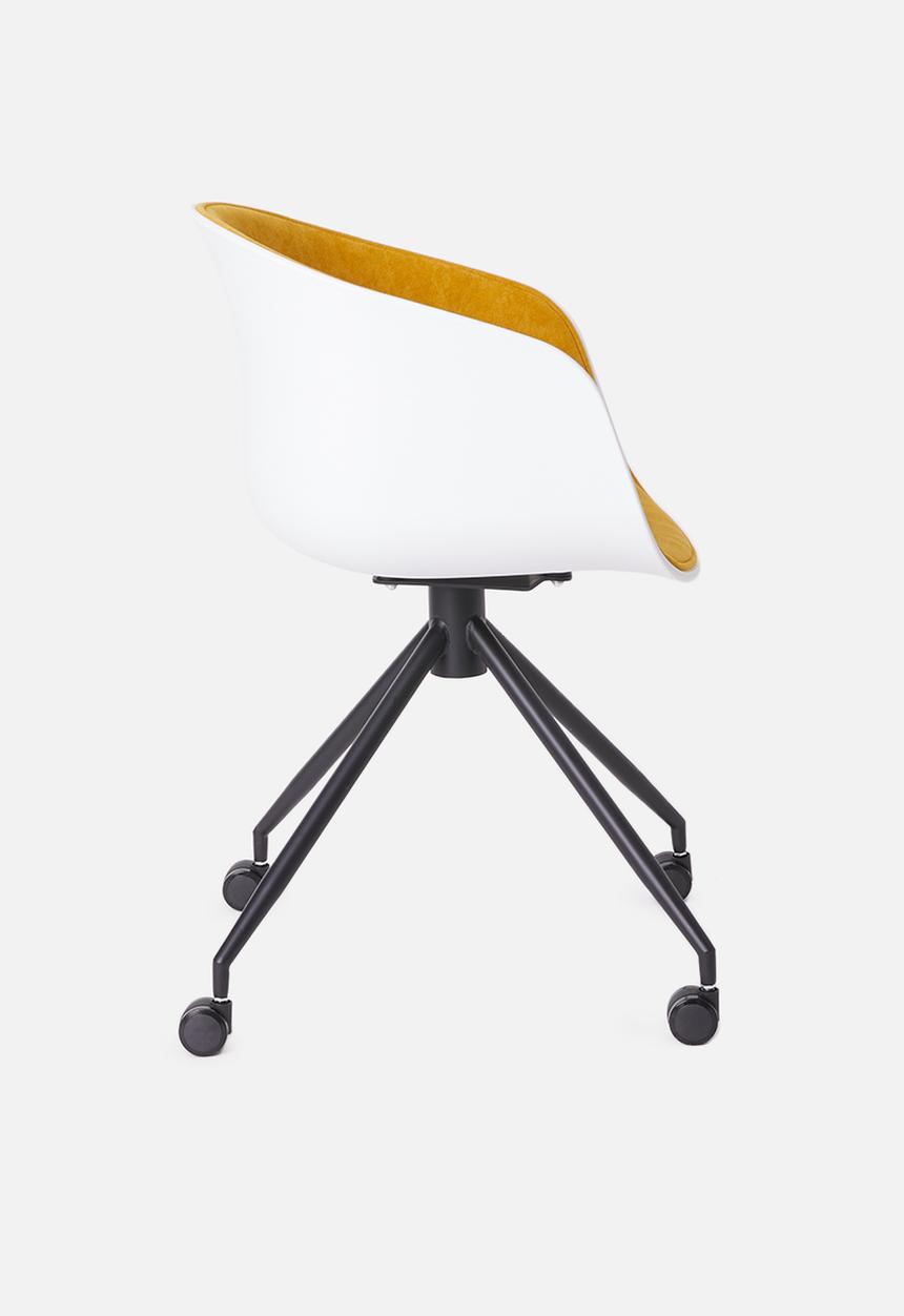 Sixth Floor - Bea soft office chair - yellow