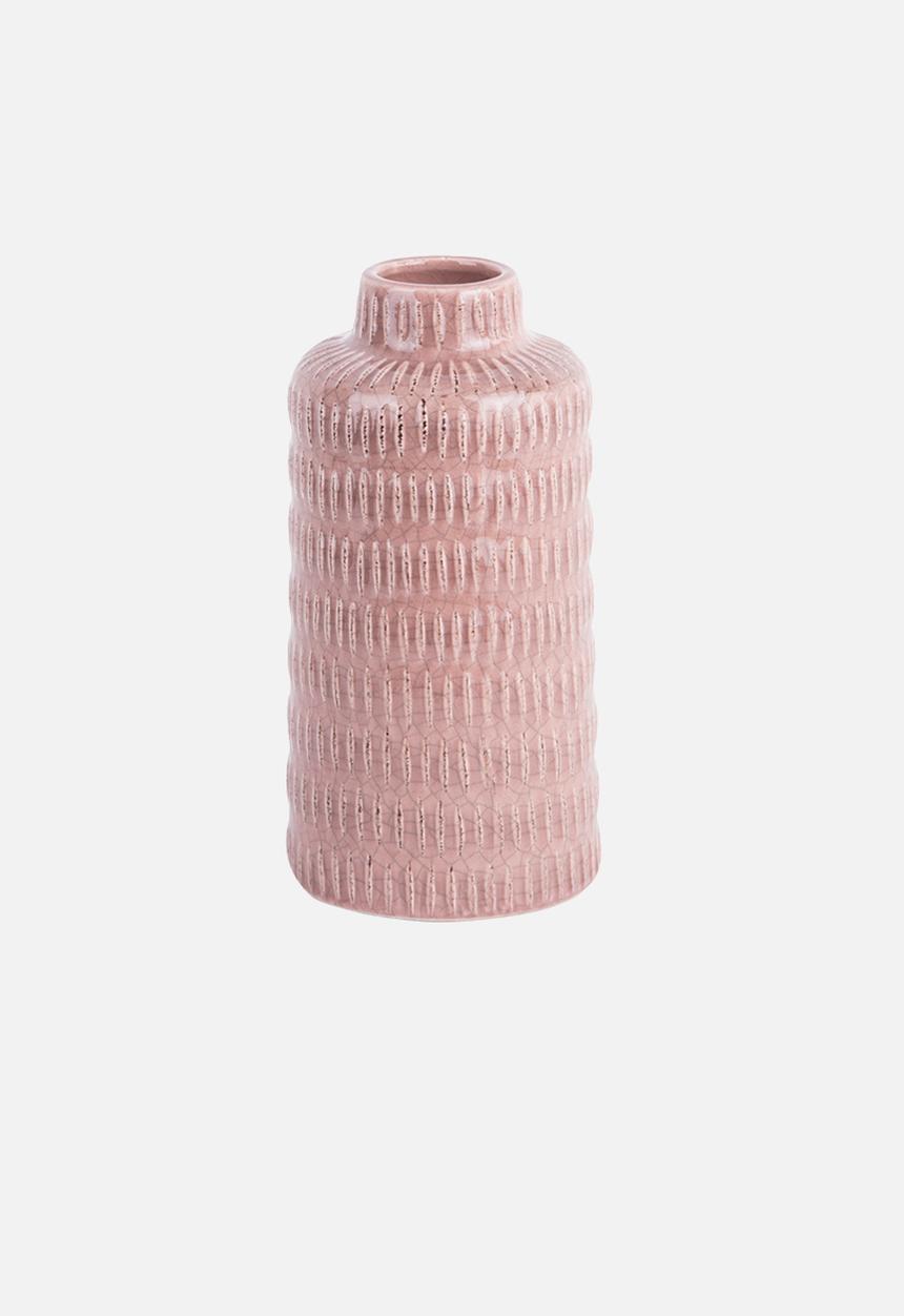Present Time - Nostalgai vase high - pink