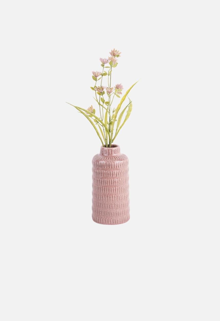 Present Time - Nostalgai vase high - pink