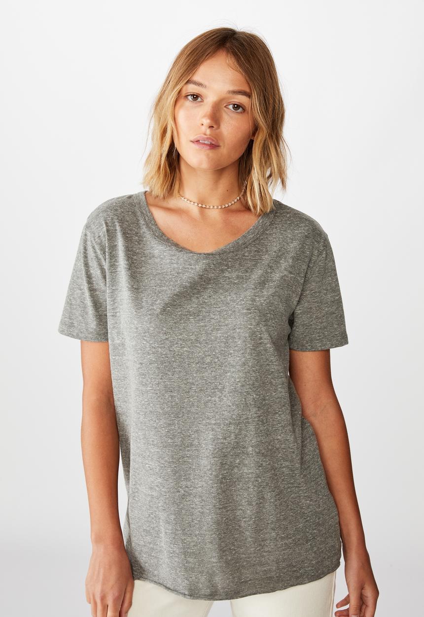 Cotton On - The heritage tee - grey