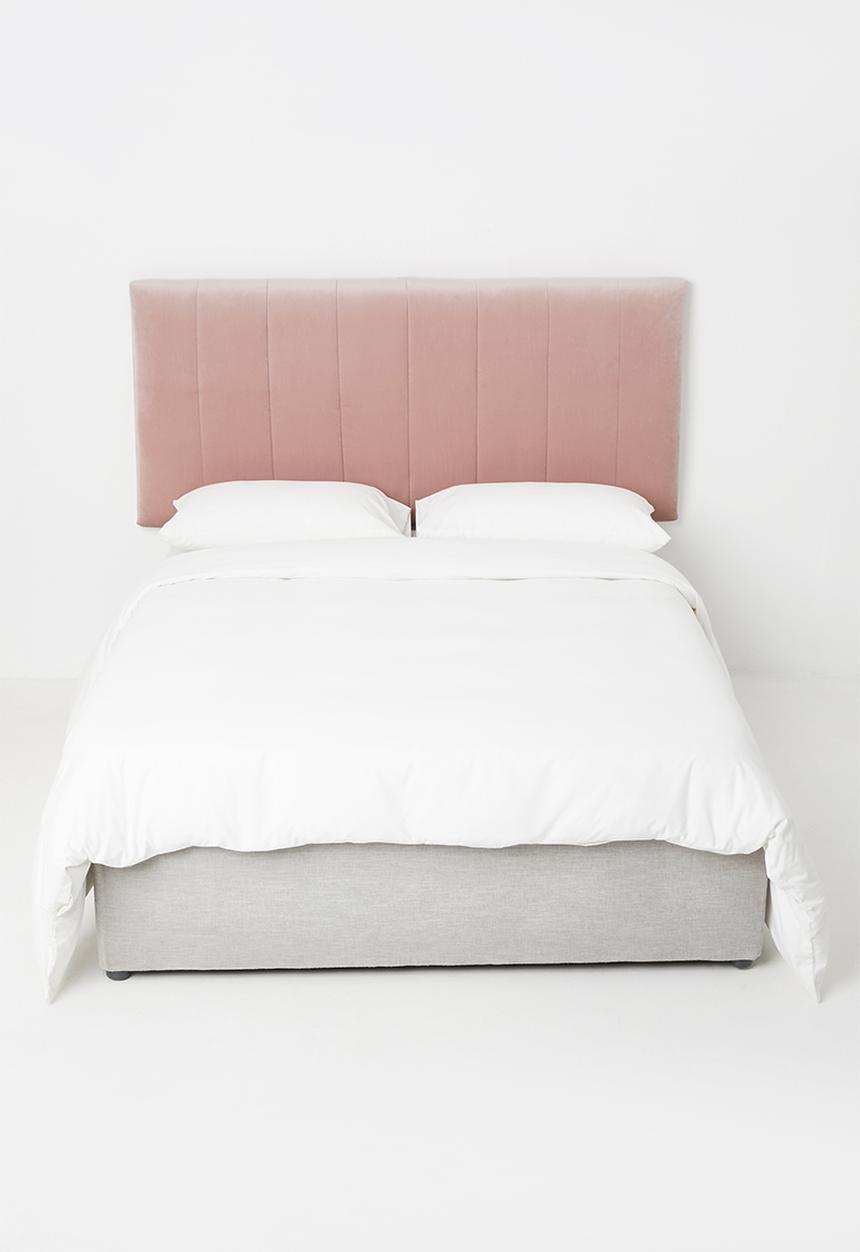 Sixth Floor - Panel headboard - blush pink