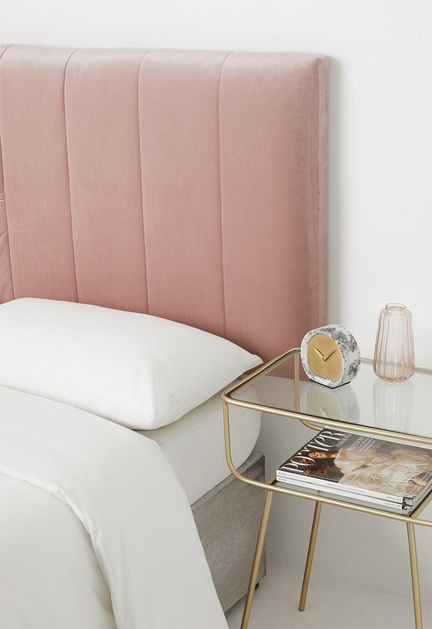 Sixth Floor - Panel headboard - blush pink