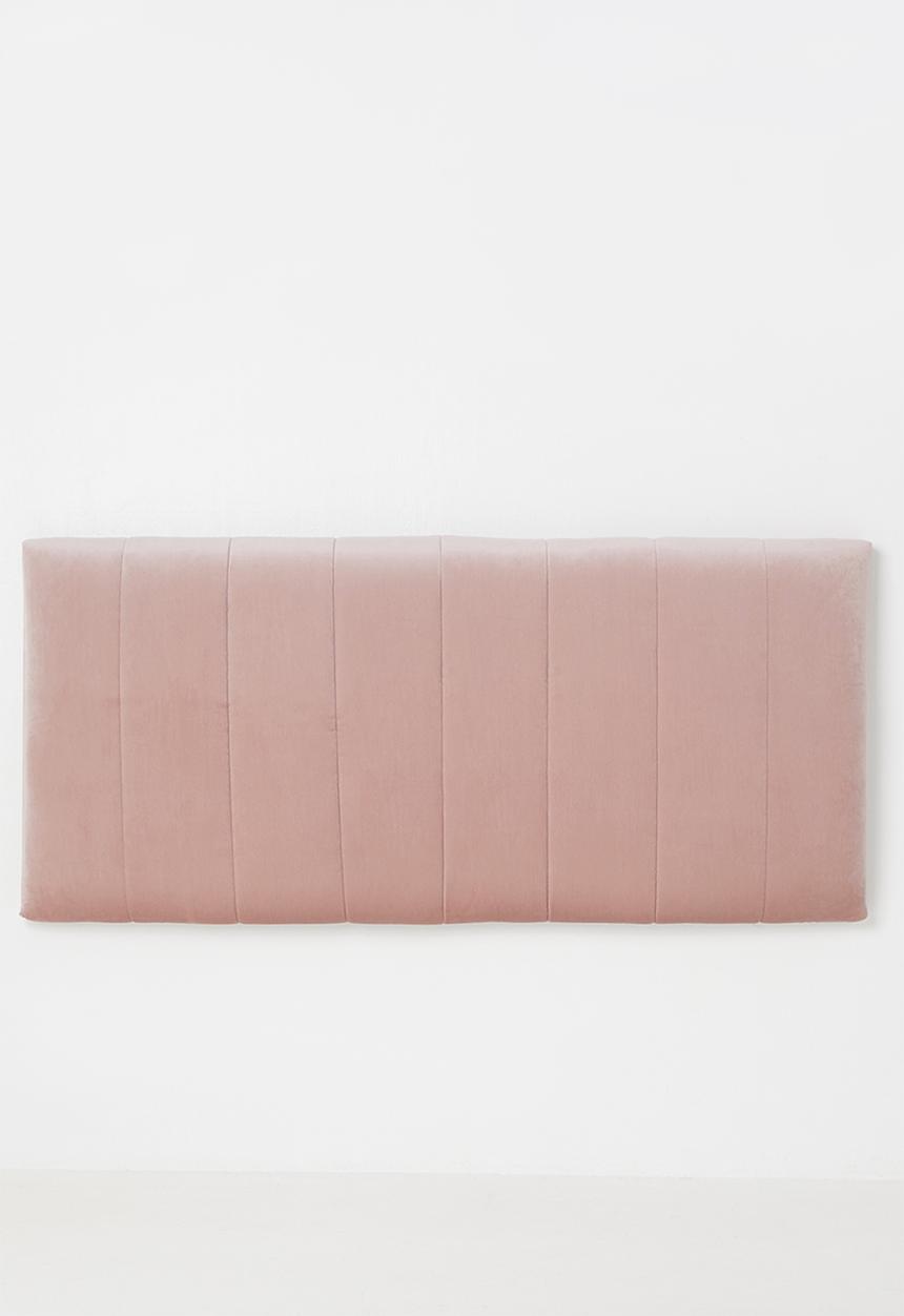Sixth Floor - Panel headboard - blush pink