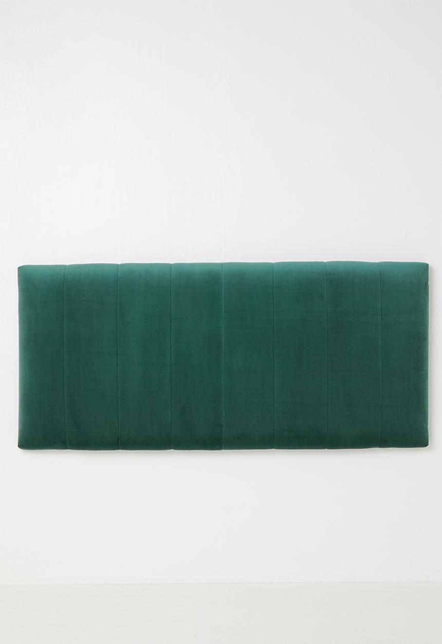 Sixth Floor - Panel headboard - emerald green
