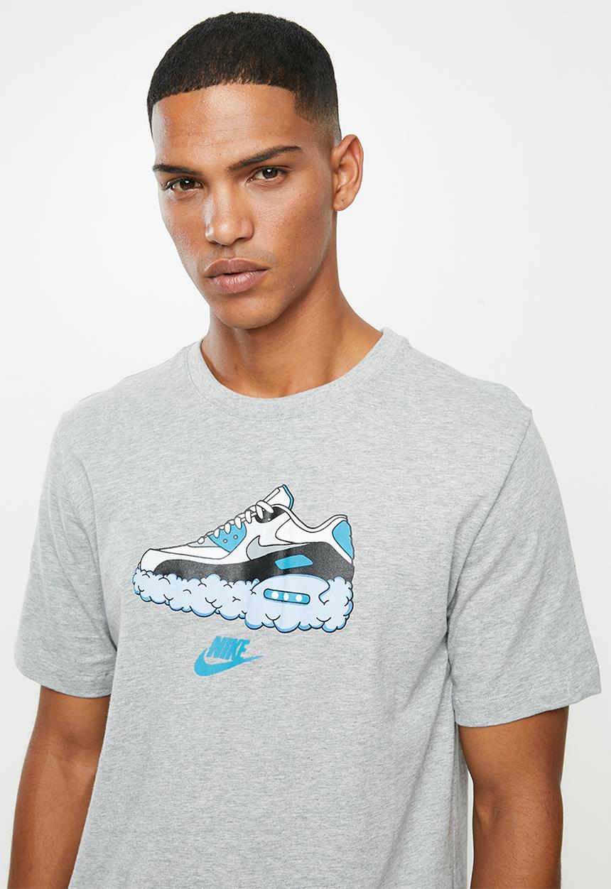 Nike - Nike sportswear air am90 tee - grey