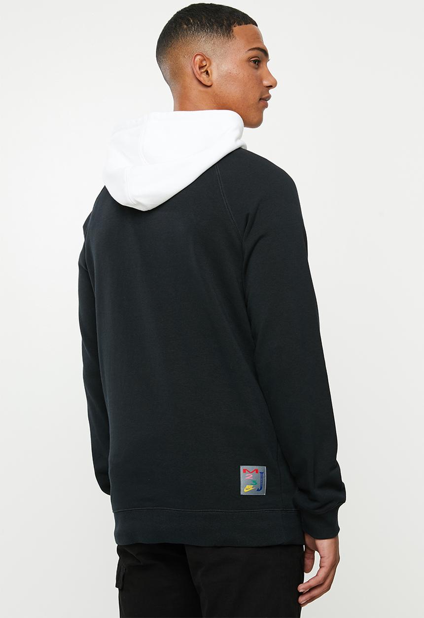 Nike - Jordan pullover hoodie - black & white 
