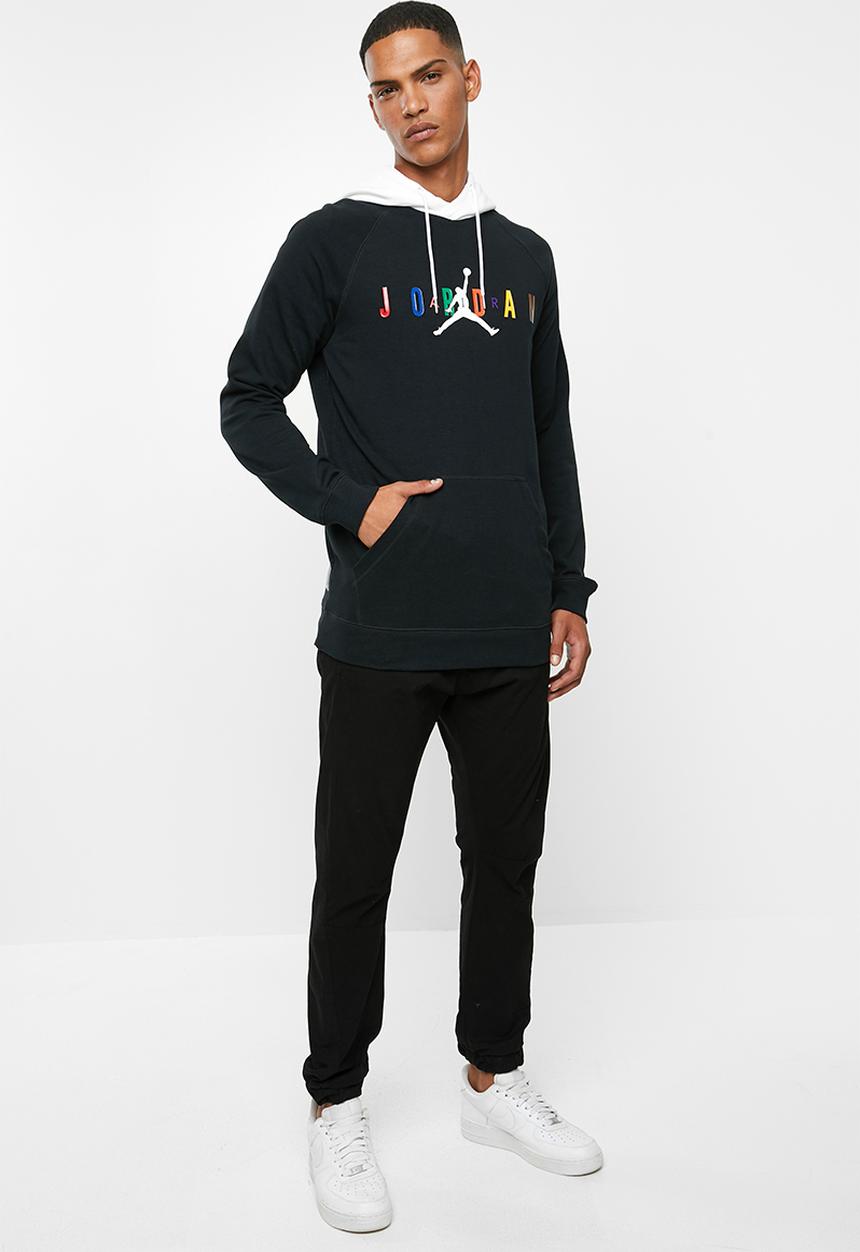 Nike - Jordan pullover hoodie - black & white 