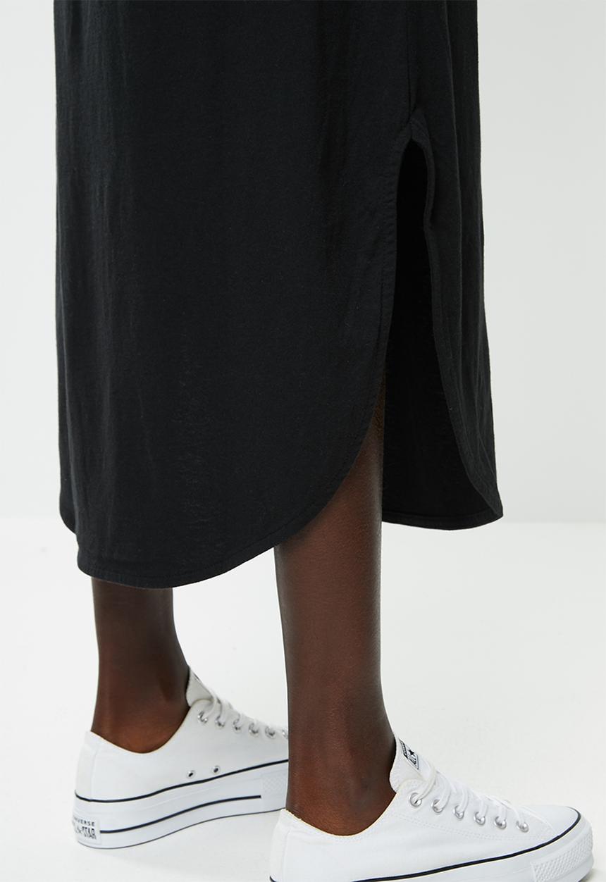 Jacqueline de Yong - Austin treats maxi skirt - black