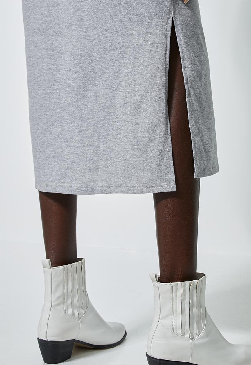 Superbalist - Crew neck T-shirt dress - grey