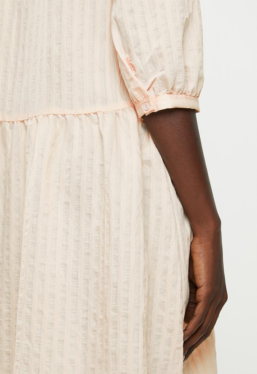 Vero Moda - Nicoline 3/4 striped tunic - peach