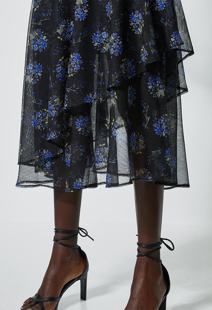 Superbalist - Floral asymmetric skirt - multi
