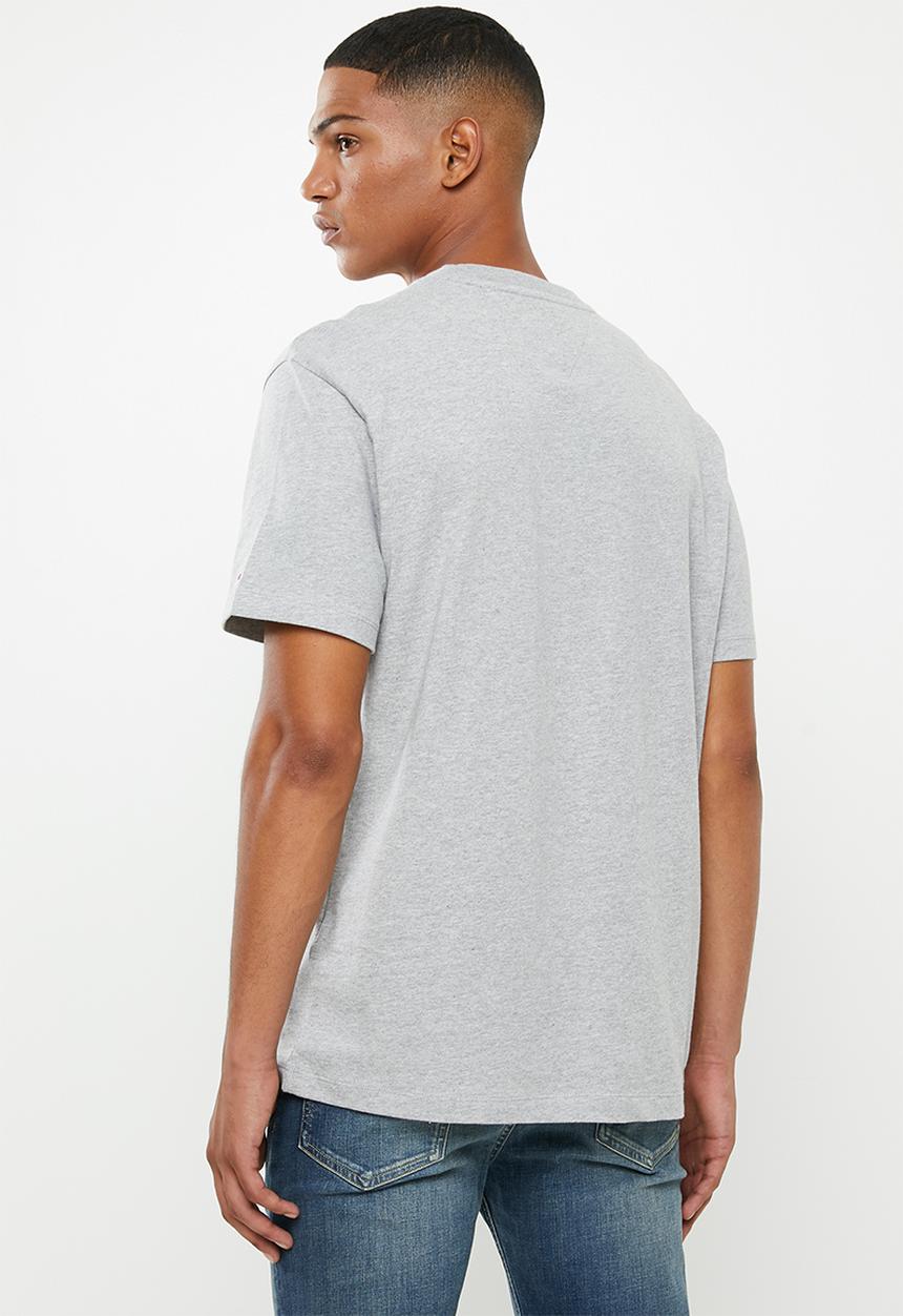 Tommy Hilfiger - Tjm essential 3d logo tee - grey
