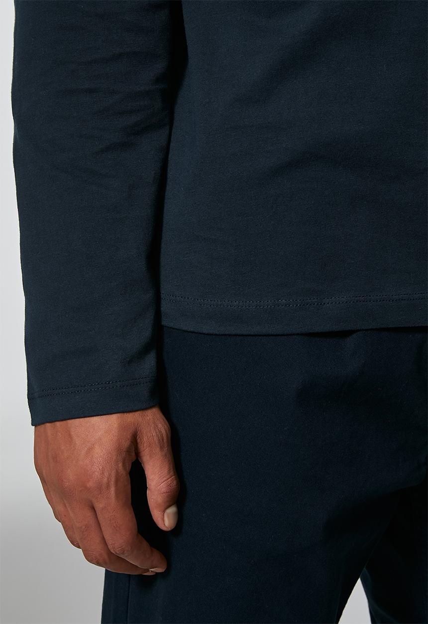 Superbalist - Plain roll neck tee - navy