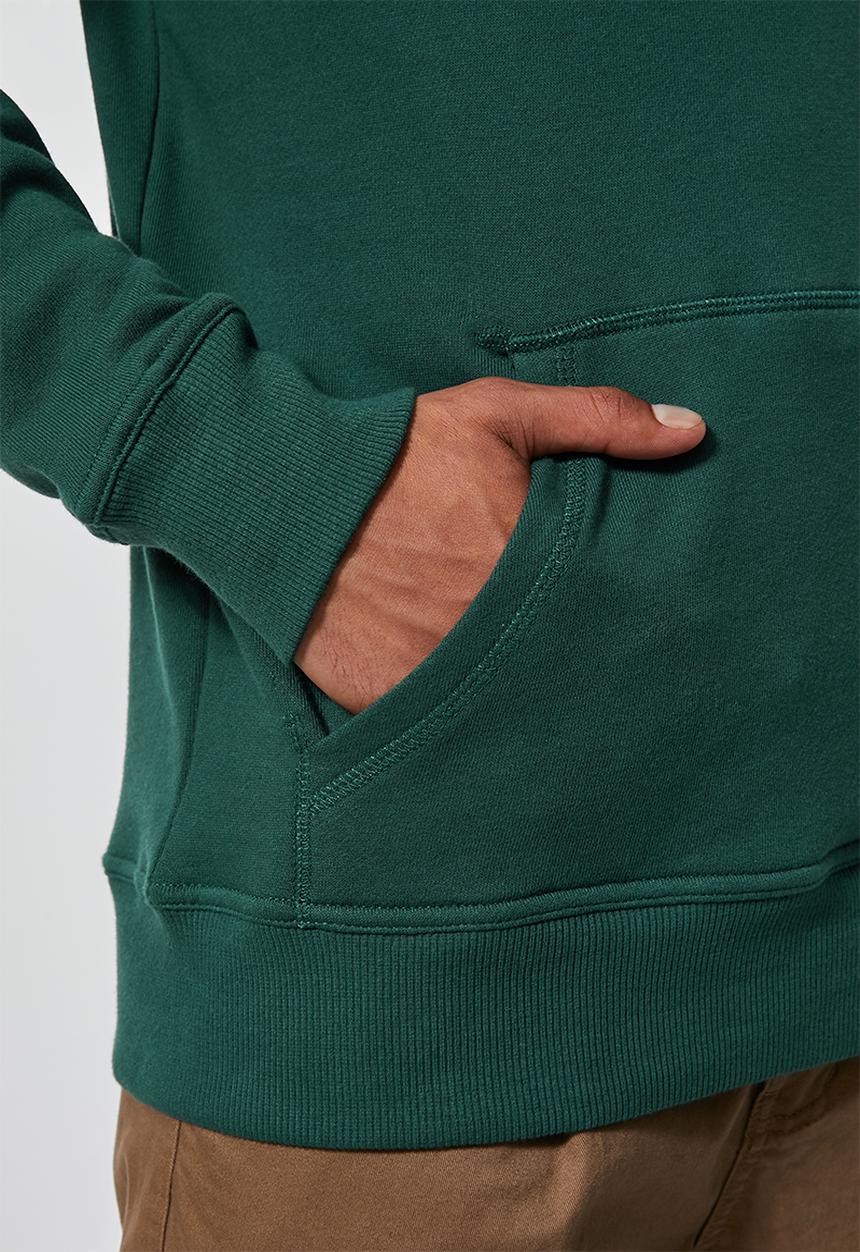 Superbalist - Basic hoodie pullover sweater - green