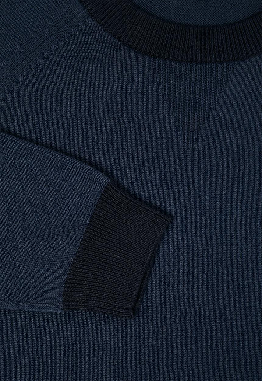 Superbalist - Premium crew knit - navy