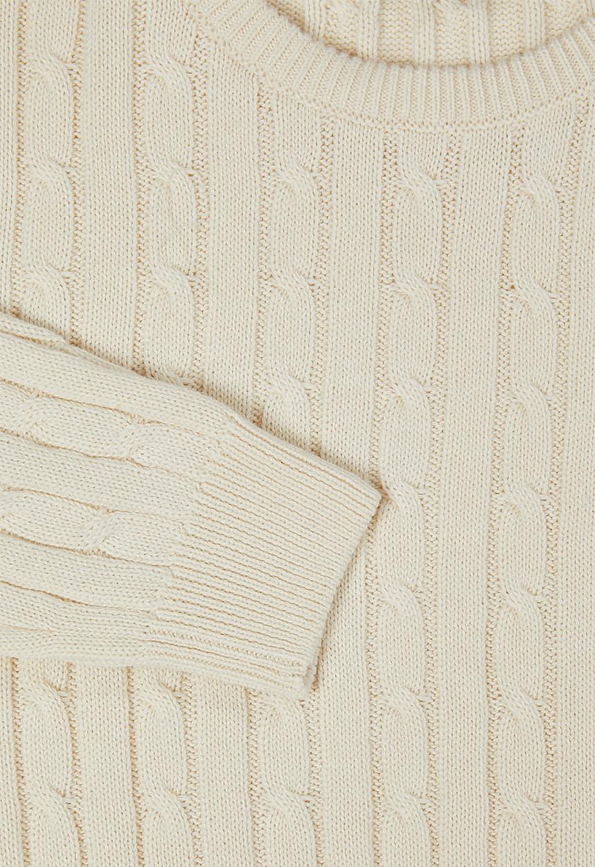 Superbalist - Premium cable knit - cream 