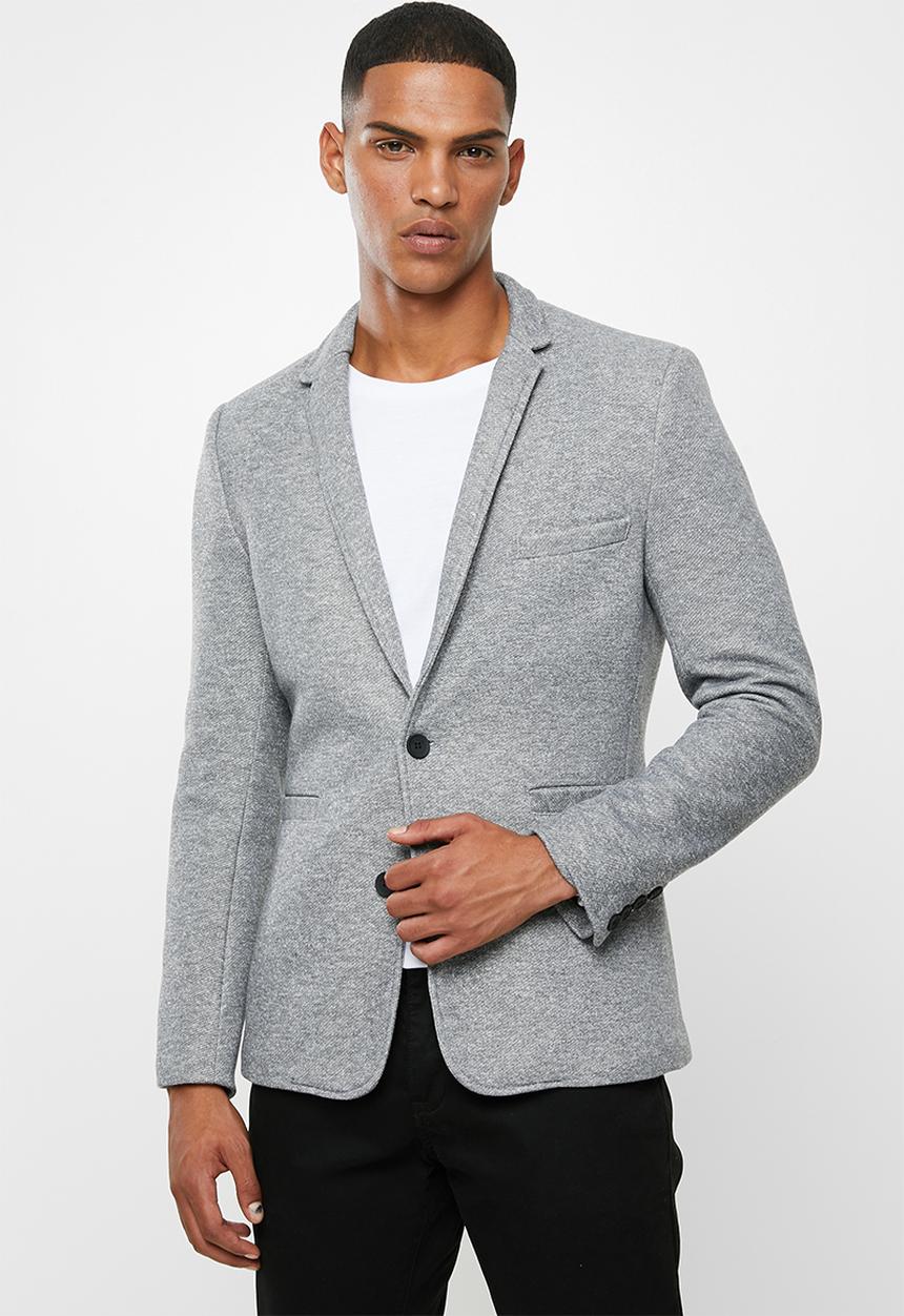 Only & Sons - Matti king casual blazer - grey