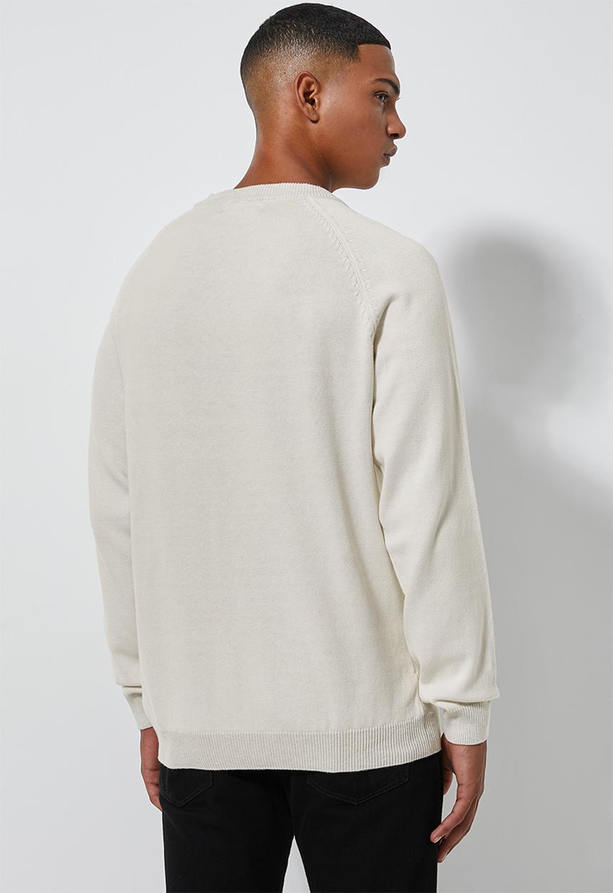 Superbalist - Premium crew knit - cream