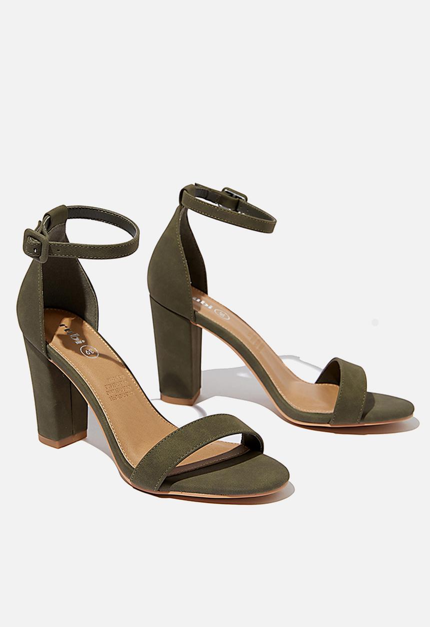 Cotton On - San luis heel - khaki nubuck