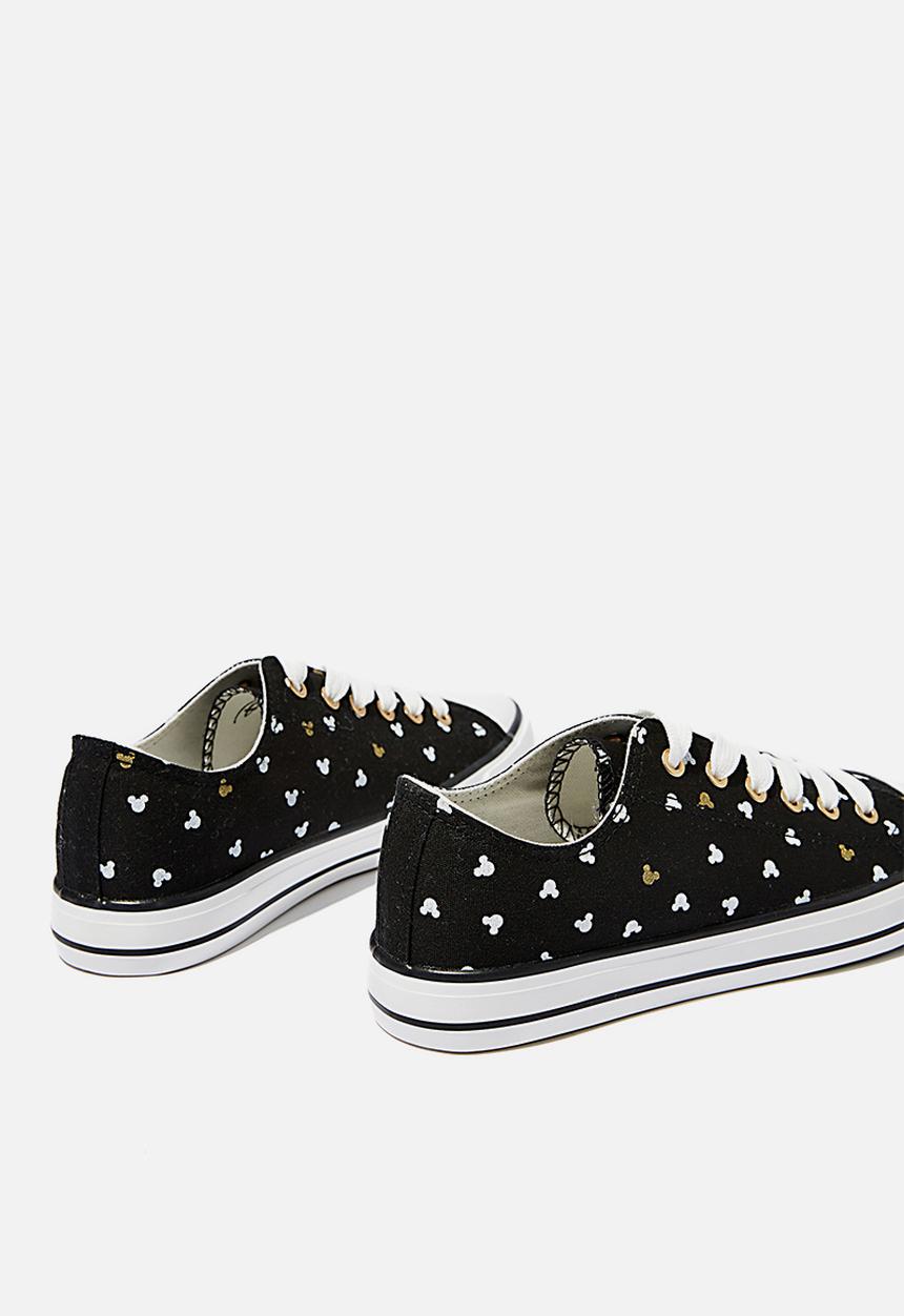 Cotton On - Mickey jodi low rise - black & white 